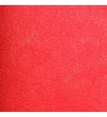 Bright red color combination complete texture concrete finished embossed designs Leafy surface home décor wallpaper