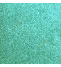 Bluish green color combination complete texture concrete finished embossed designs Leafy surface home décor wallpaper
