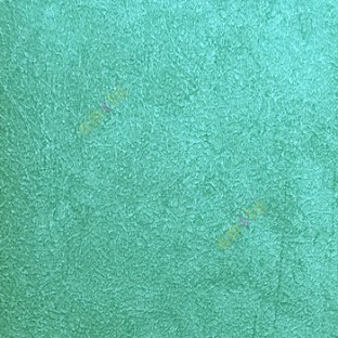 Bluish green color combination complete texture concrete finished embossed designs Leafy surface home décor wallpaper