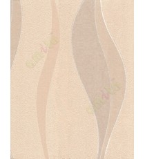 Gold brown colour self texture with flowing vertical rays home décor wallpaper for walls