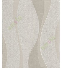 Silver brown colour self texture with flowing vertical rays home décor wallpaper for walls