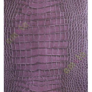 Purple  colour natural crocodile skin finish home décor wallpaper for walls