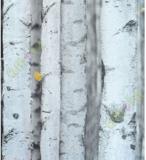 Black yellow white real jungle tree look finish home décor wallpaper for walls