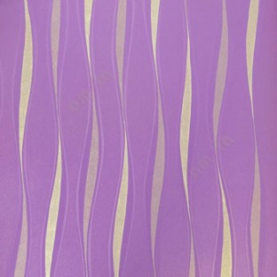 Purple silver color vertical flowing lines with self texture patterns wallpaper