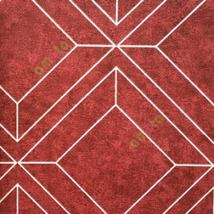 Maroon brown cream color geometric continues designs square shapes crossing lines texture background home décor wallpaper