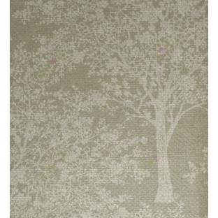 Green beige colour natural tree design home décor wallpaper for walls