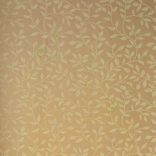 Brown beige gold color small leaf pattern traditoinal  beautiful leafy designs wallpaper