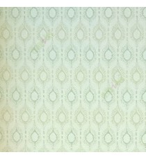 Blue green beige color traditional hexagon shaped texture finished wallpaper