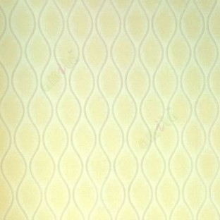 Light yellowish green brown gold colors ogee patterns traditional wallpaper