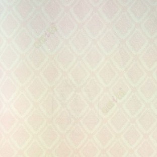 Baby pink gold color small damask with crossing chian border pattern wallpaper