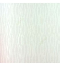 Grey gold color traditional vertical morning fog ogee pattern sound waves flows pattern wallpaper