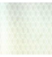 Grey cream colors vertical ogee patterns traditional wallpaper