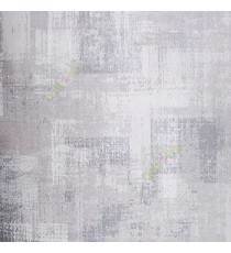 Grey silver color complete checks texture surface contemporary designs square swatches home décor wallpaper