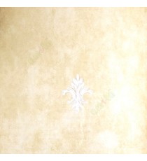 Gold beige color traditional small damask designs texture surface home décor wallpaper