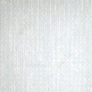 Blue cream color vertical embossed texture lines traditional designs diamond shapes home décor wallpaper