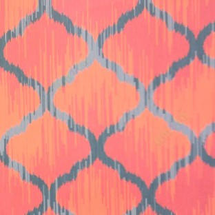 Red grey orange color traditoinal design damask with vertical pencil stripes colorful design digital line pattern wallpaper
