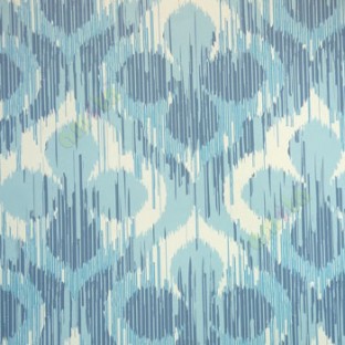 Light navy blue white color traditional digital design four leaf damask pattern wallpaper