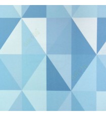 Abstract design in purple blue beige color diamond geometric shaped wallpaper