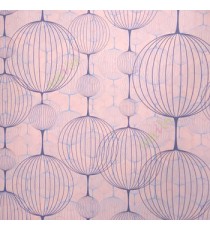 Contemporary navy blue and aqua blue purple color circle globe and lines interconnected all circles pattern wallpaper