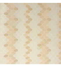 Gold white color traditional complete small zigzag ogee patterns texture surface vertical home décor wallpaper