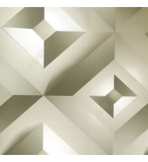 Black grey silver color geometric patterns big size multilayer square 3D designs texture surface diamond shapes dice home décor wallpaper