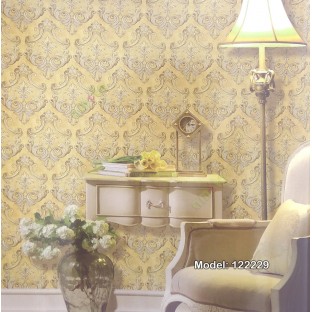Black gold cream color traditional designs swirl pattern texture background thin carved lines home décor wallpaper