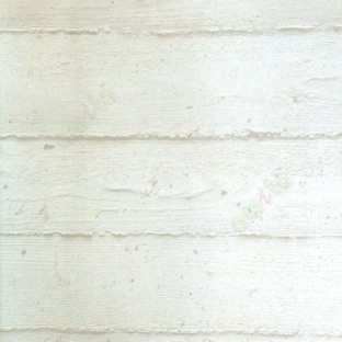 Whie silver grey color natural wood plank tradiitonal look horizontal texture lines wallpaper