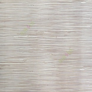 Brown grey color horizontal stripes texture matt finished stitched lines wallpaper