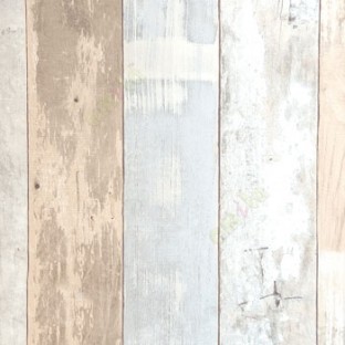 Beige grey black color vertical natural wood plank finished small texture lines wood layer discoloured plank wallpaper