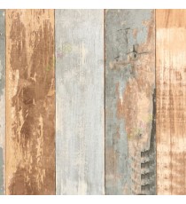 Grey cream brown black color vertical natural wood plank finished small texture lines wood layer discoloured plank wallpaper