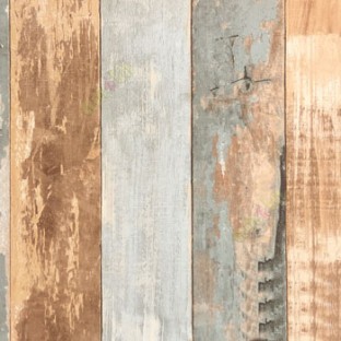 Grey cream brown black color vertical natural wood plank finished small texture lines wood layer discoloured plank wallpaper