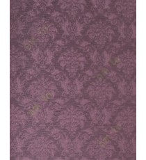Maroon black colour traditional damask design home décor wallpaper for walls