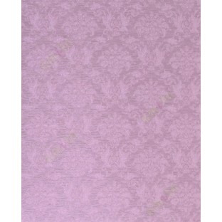 Pink black colour traditional damask design home décor wallpaper for walls