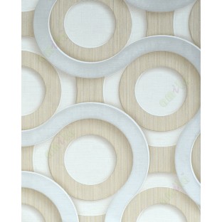 Brown silver beige colour geometric sacred design home décor wallpaper for walls