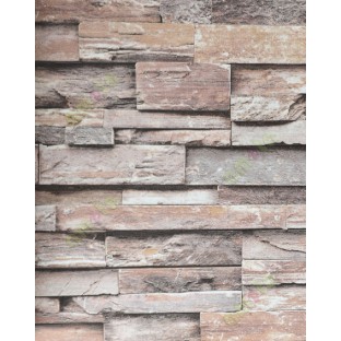 Black brick red blue colour natural stone wall pattern home décor wallpaper for walls