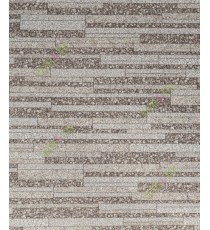 Brown gold beige colour horizontal concrete wall stripes home décor wallpaper for walls