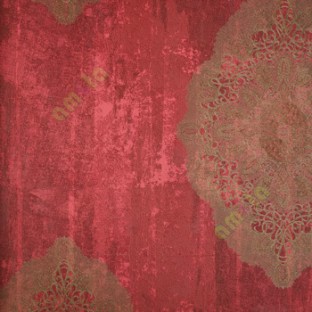 Red gold black color combination complete texture gradients background waterdrops liquid metal big size damask traditional patterns crossing lines decorative designs home décor wallpaper