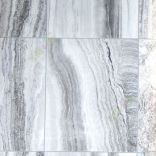 Black beige grey color square shaped floor tiles vertical texture lines rock cores Wallpaper