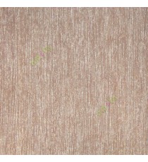 Gold brown color vertical texture line finished busy stripes embossed surface wallpaper