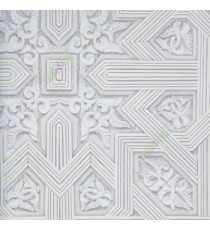 Grey beige color traditional texture weaves belt with carved designs wallpaper