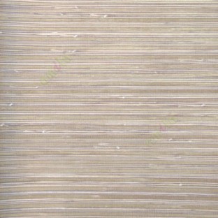 Brown gold grey color horizontal pencil stripes texture finished fabric look thread knots weaving wood plank layers wallpaper
