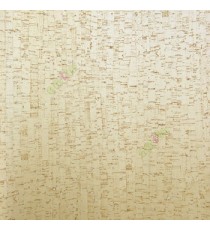 Gold cream brown color texture cork finished wooden panel vertical stripes bark looks texture home décor wallpaper