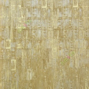 Gold brown cream color horizontal lines wooden tiles traditional look metal nails circles rough painting abstract design vertical stripes home décor wallpaper