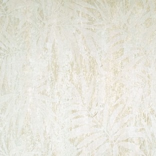 Green brown beige color natural designs texture finished surface big thin leaves concrete wall surface wallpaper
