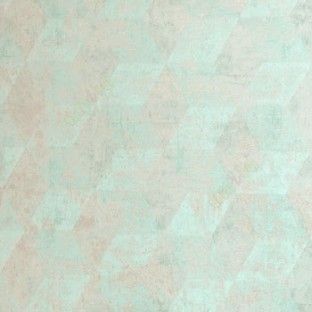Aqua blue brown color self texture geometric design diamond shape vertical zigzag pattern home decor wallpaper