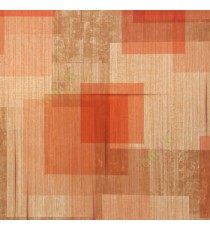 Orange brown beige color geometric square vertical and horizontal short sharp lines texture home decor wallpaper