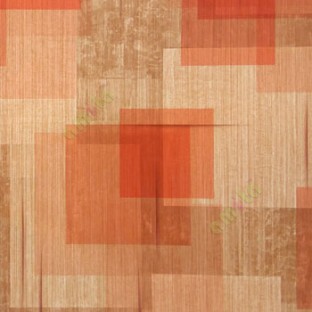 Orange brown beige color geometric square vertical and horizontal short sharp lines texture home decor wallpaper