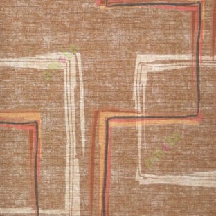 Brown gold black red yellow beige color abstract design texture background painting lines layer horizontal flowing stripes home décor wallpaper