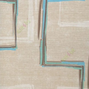 Blue brown beige green color abstract design texture background painting lines layer horizontal flowing stripes home décor wallpaper
