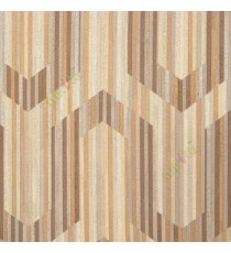 Dark brown gold copper brown color horizontal diamond shapes bold stripes vertical pencil lines solid texture wrinkles home décor wallpaper